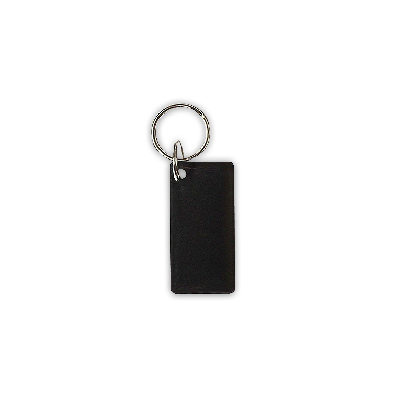 Blank key fob 13.56 mifare™ 1k classic compatible blank writable black mini key fob