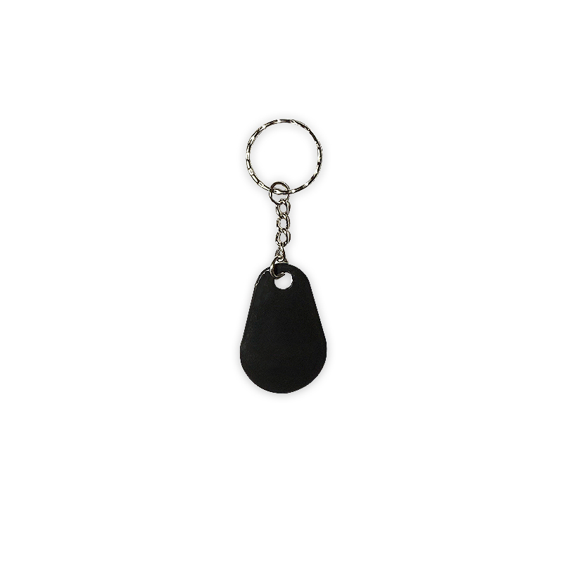 Blank key fob 13.56 mifare™ 1k classic compatible blank writable black mini MTDi key fob